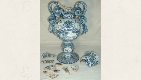 Delft Vase restoration