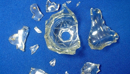 Crystal bobeche repair